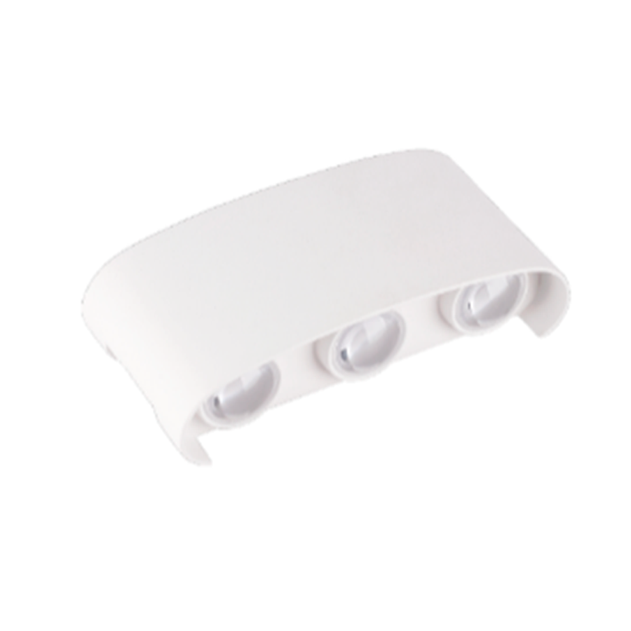 APLIQUE LED 6 OJOS COLOR BLANCO