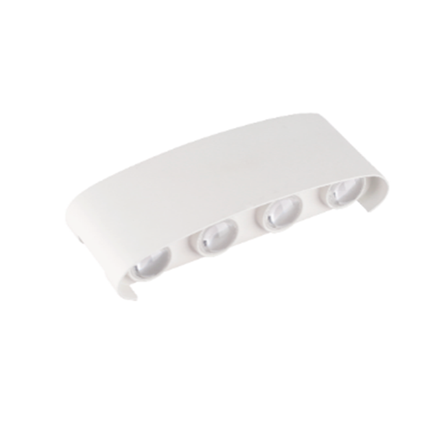 APLIQUE LED 8 OJOS COLOR BLANCO
