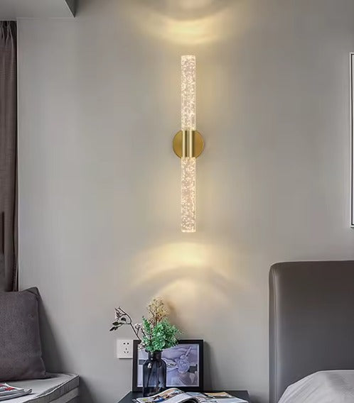 APLIQUE DE PARED KENDAL SLIM 10W COLOR DORADO 51 CM