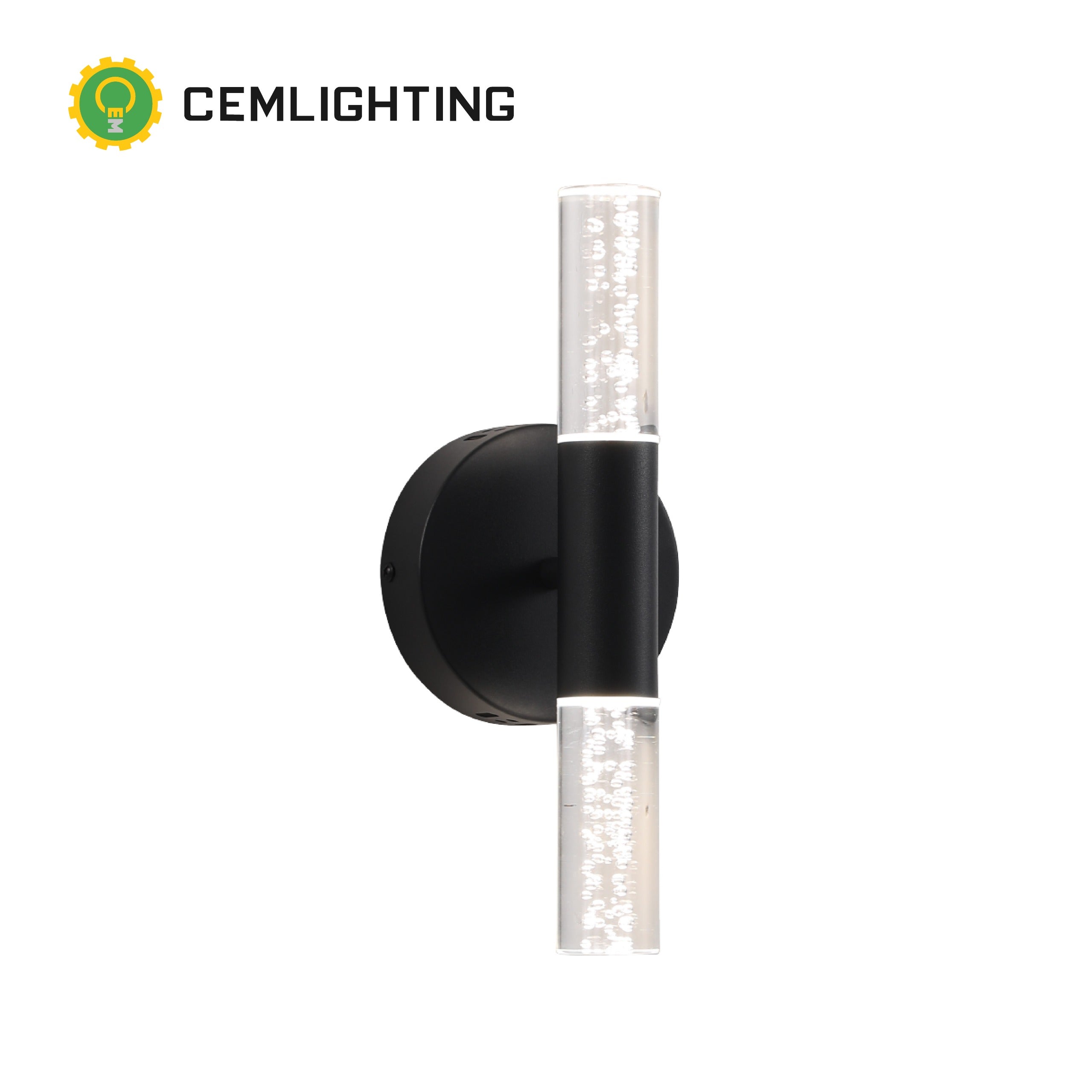 APLIQUE DE PARED KENDAL 10W COLOR NEGRO