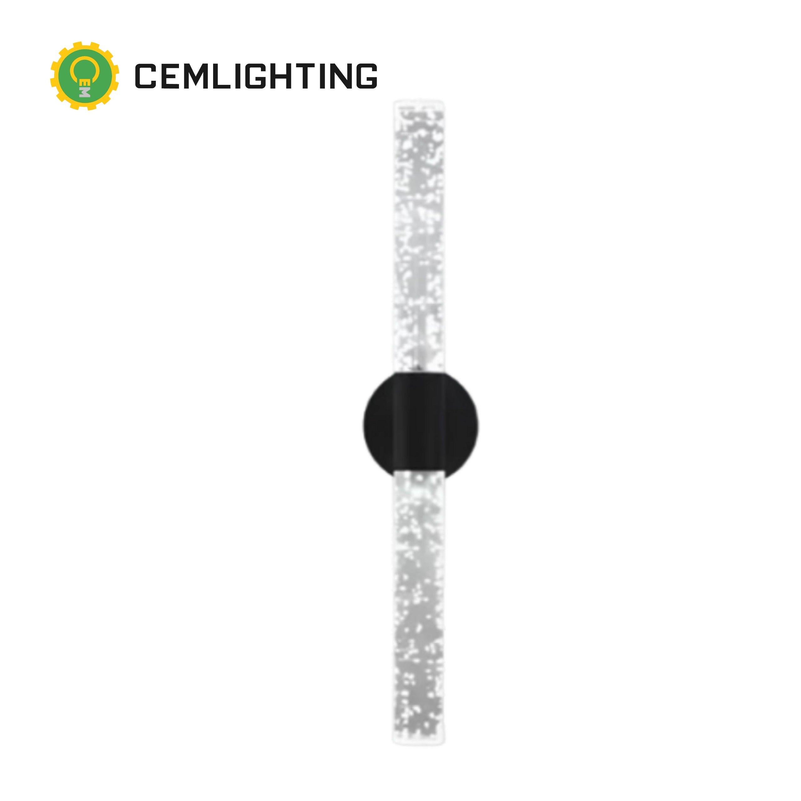 APLIQUE DE PARED KENDAL SLIM 10W 51 CM COLOR NEGRO