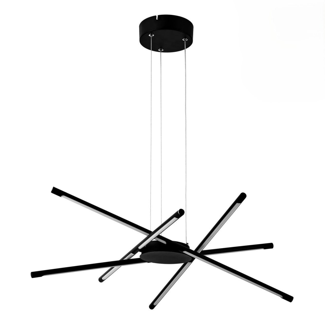 LAMPARA COLGANTE LED MOY 32W COLOR NEGRO