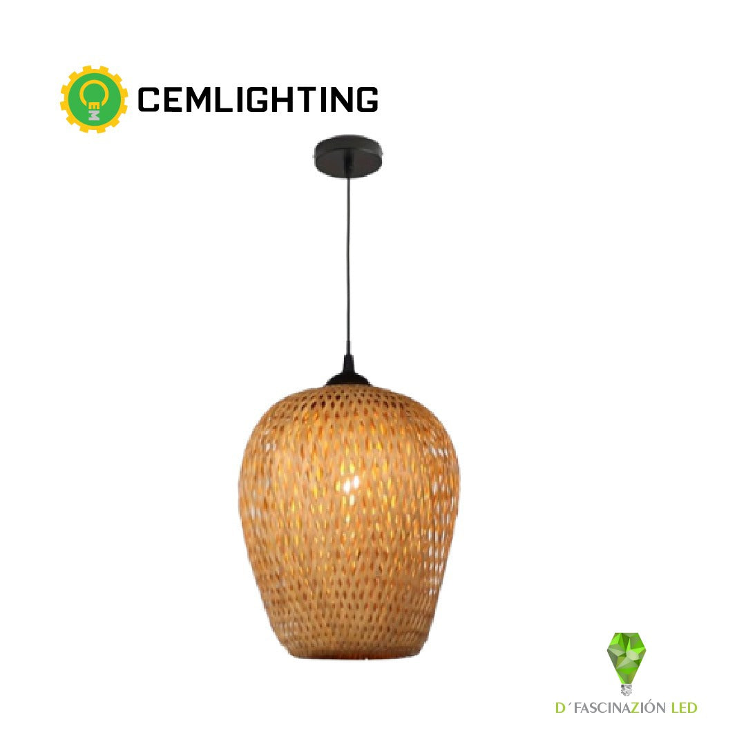 LAMPARA COLGANTE RUSTICA AVA