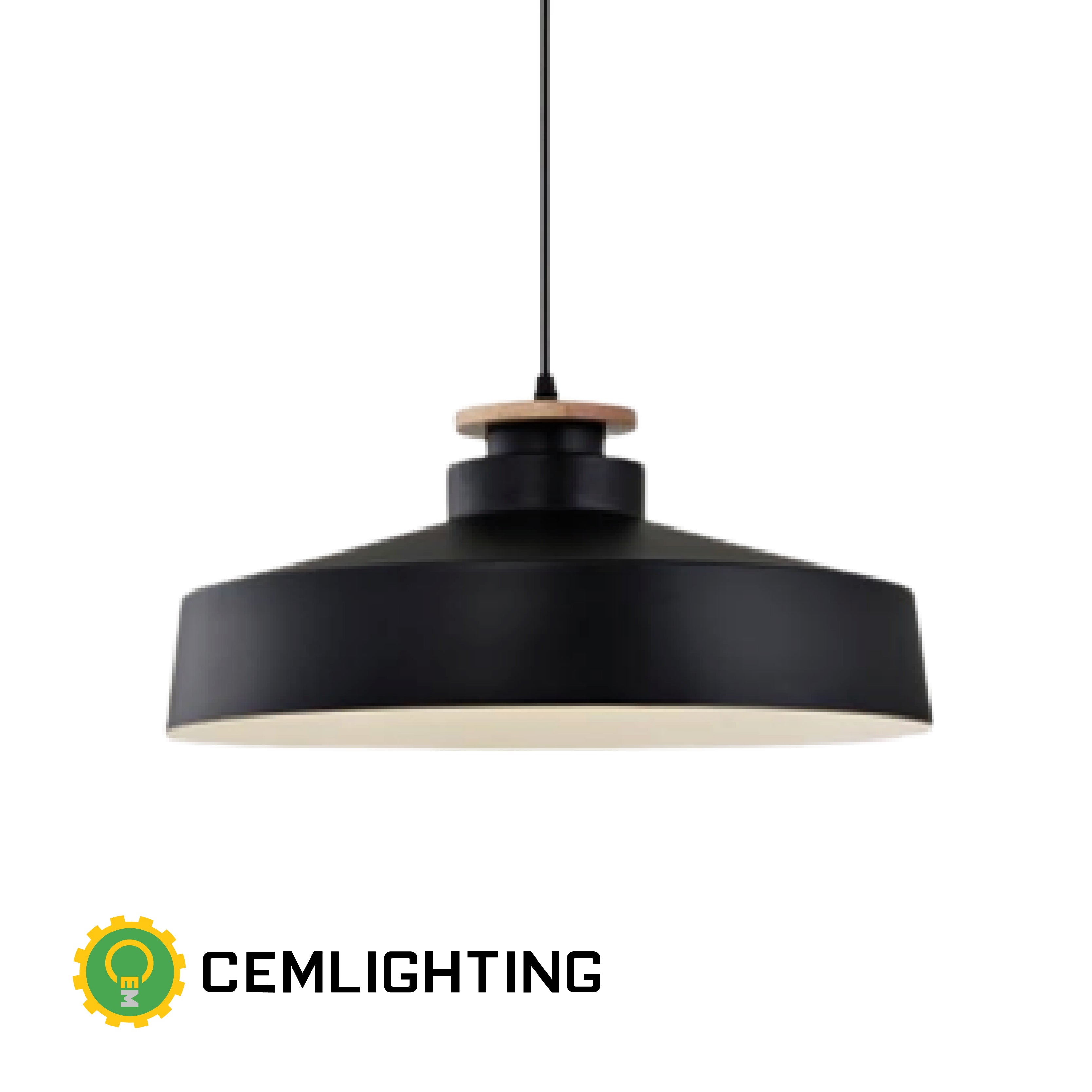 LUMINARIA PARMA NEGRO
