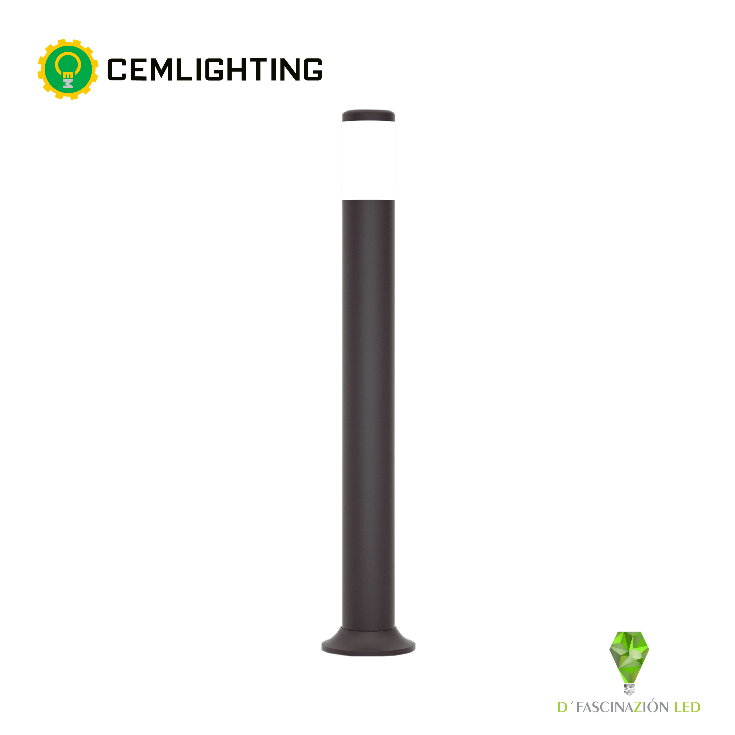 SPOT DE PISO TIPO POSTE E27 CEMLIGHTING