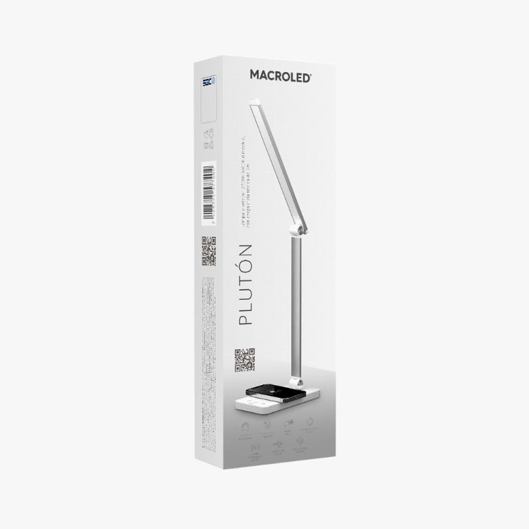 LAMPARA DE ESCRITORIO PLUTON BLANCO