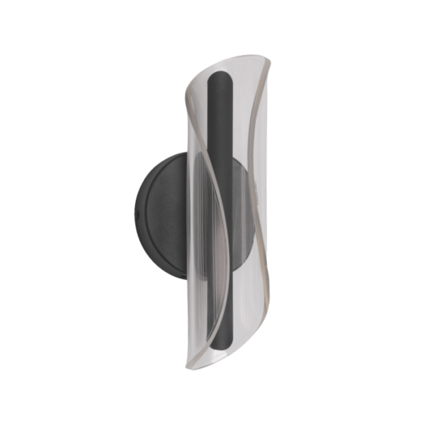 LAMPARA DE PARED ATENEA 10W NEGRO