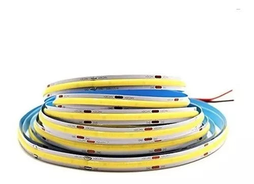 ROLLO DE CINTA LED COB 220V 50W 240 LED POR METRO 5M 8MM LEDLUMI
