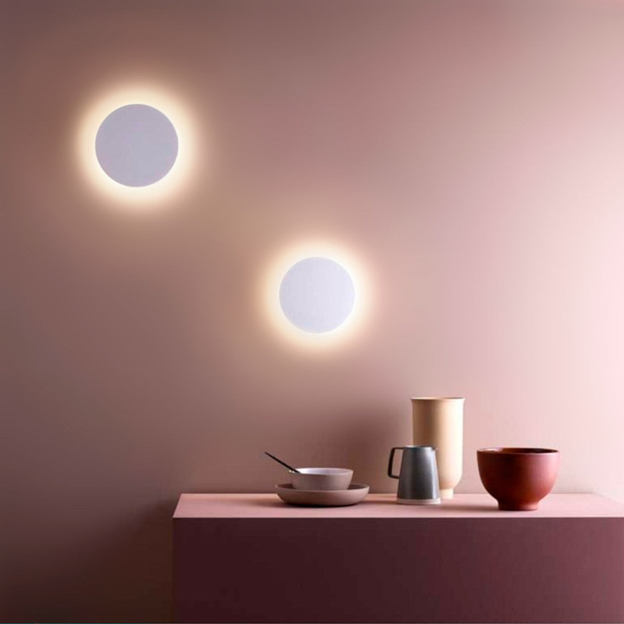 APLIQUE LED ECLIPSE 9W 3CCT BASE BLANCA LIGHTECH