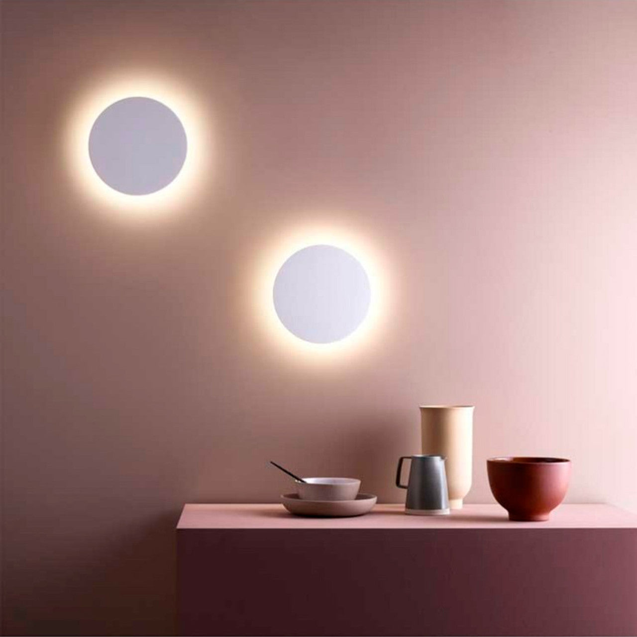 APLIQUE LED ECLIPSE 15W COLOR BLANCO