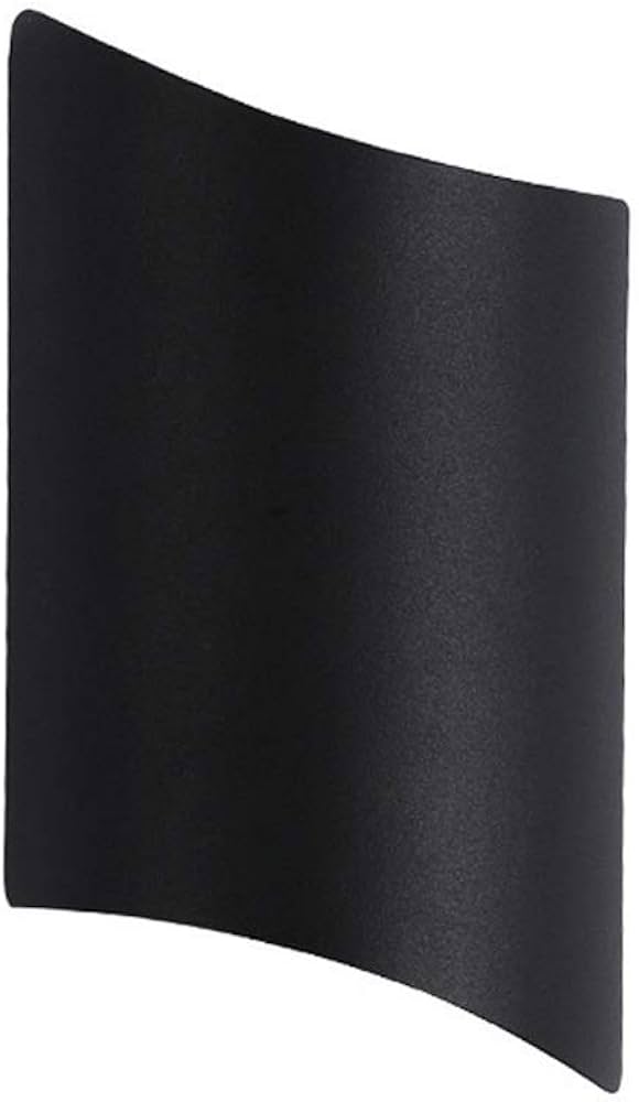 APLIQUE LED GINEBRA 6W BASE NEGRA LUZ CALIDA LUMINIKA