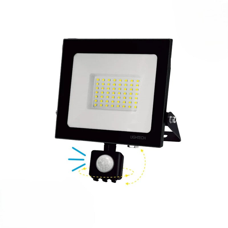 REFLECTOR LED CON SENSOR DE MOVIMIENTO 50W DECORLUZ