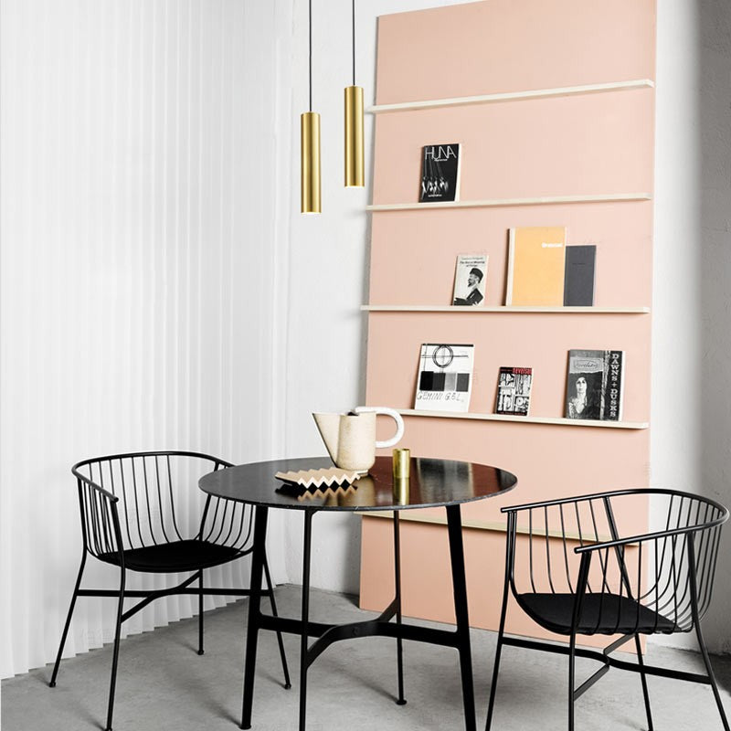 COLGANTE SLIM GU10 30CM COLOR ORO