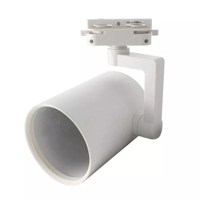 SPOT PARA RIEL CILINDRO E27 BLANCO DAXSO