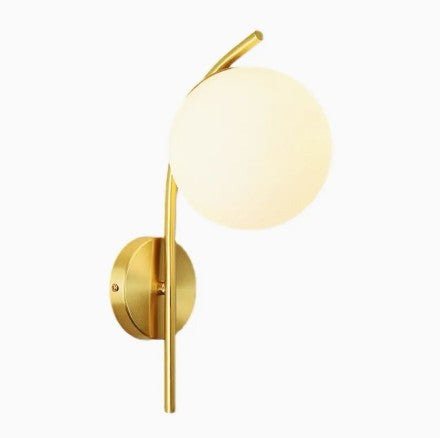 APLIQUE DE PARED THAISA DORADO E27