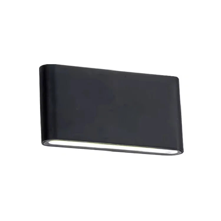 APLIQUE LED TRILLION 12W BASE NEGRA LUZ CALIDA LUMINIKA