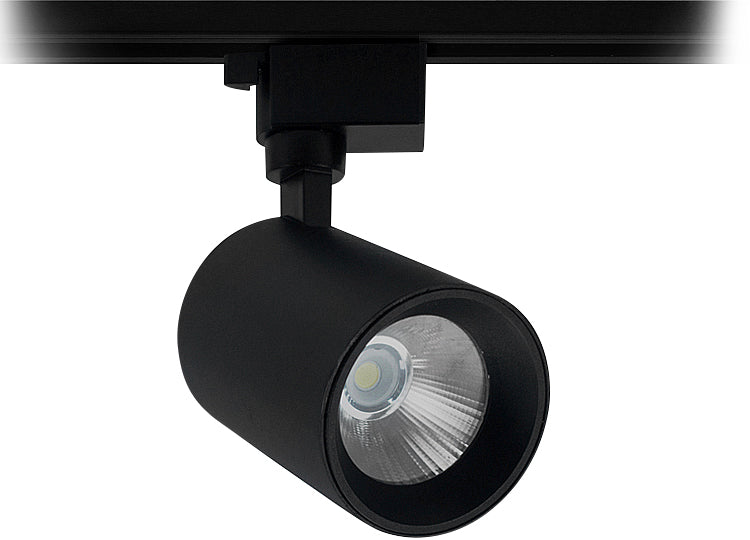Spot para riel negro 10w