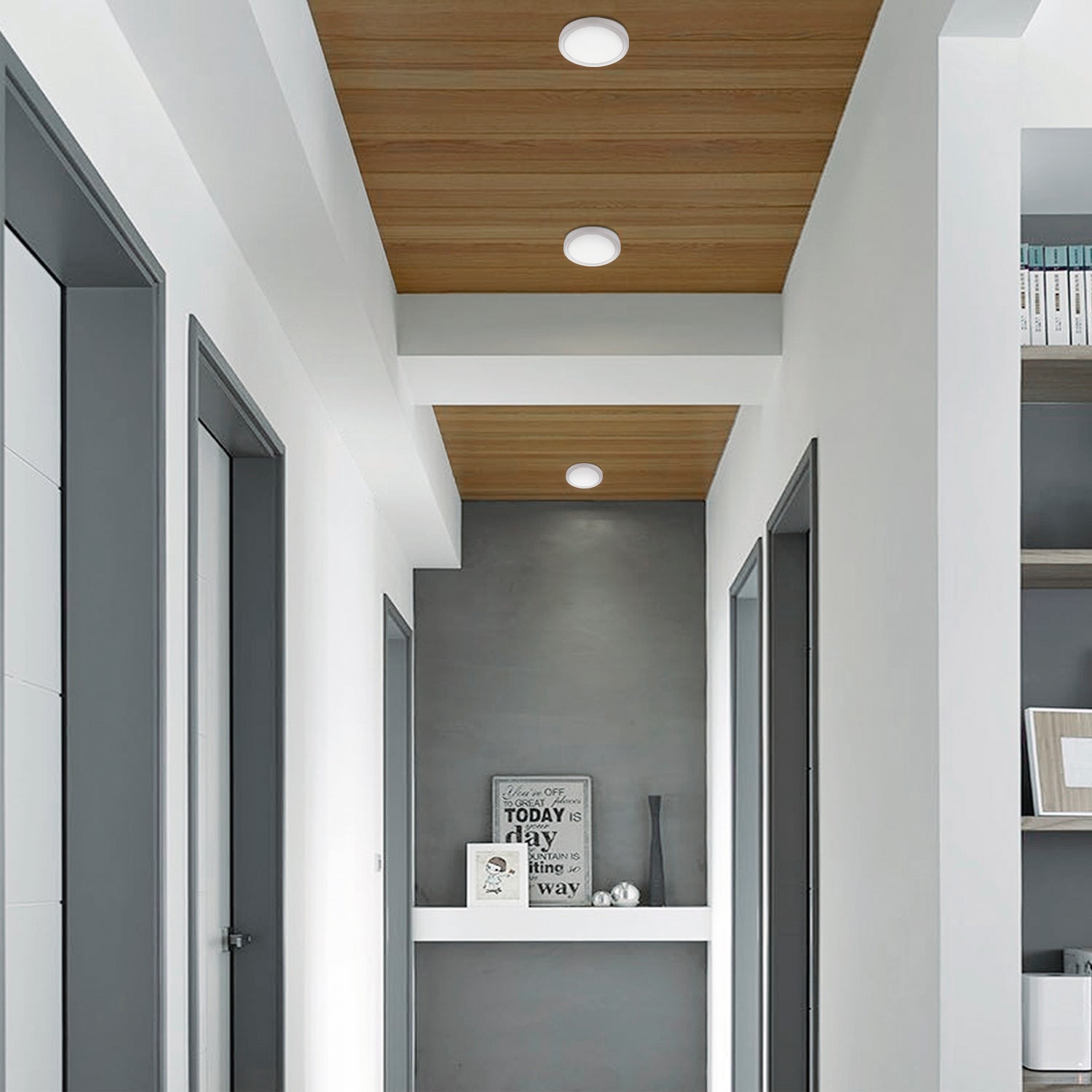 Panel led redondo 6w