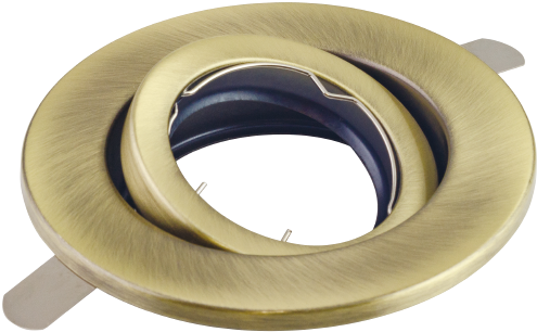 Spot dicroico plano mediano bronce antiguo