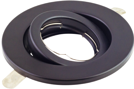 Spot dicroico plano mediano negro