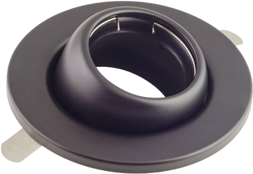 Spot dicroico ojo de buey negro