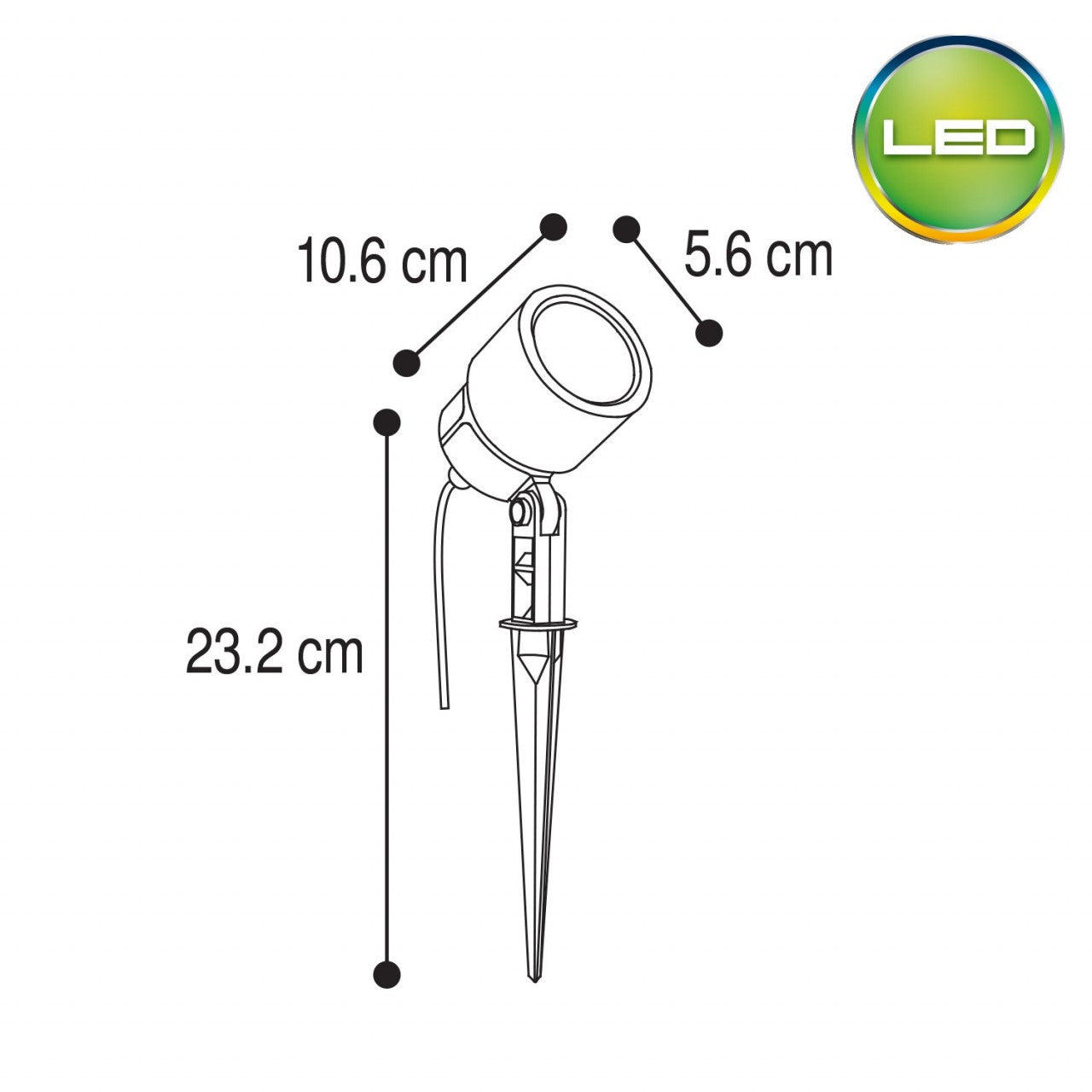Estaca led 6w