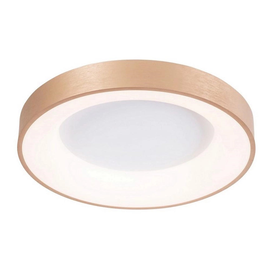 PLAFON DONA COLOR MADERA 72W TRICOLOR LEDLUMI