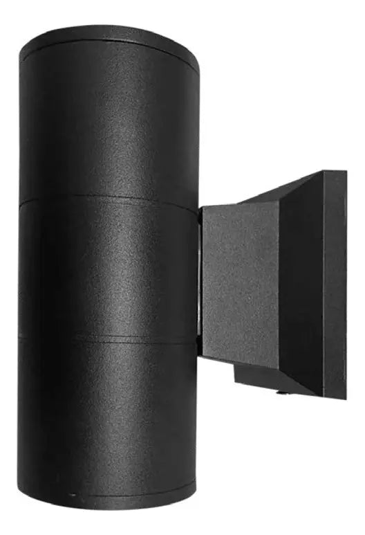 APLIQUE 2 LUCES GU10 COLOR NEGRO DT-65-GU10 DURATEL