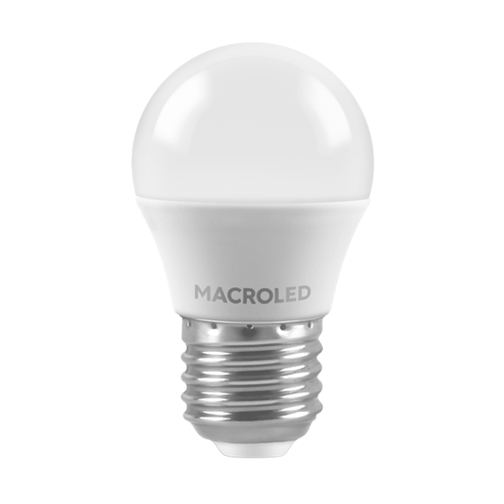 FOCO LED G45 E27 PAVONADO 6W MACROLED