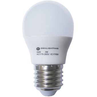 FOCO LED G45 E27 PAVONADO 7W