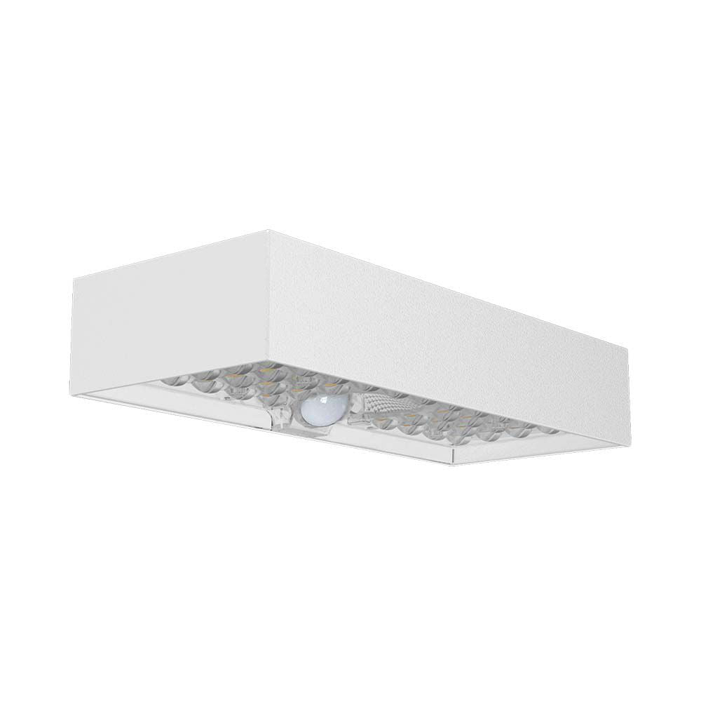 APLIQUE LED SOLAR 6W BASE BLANCA MACROLED