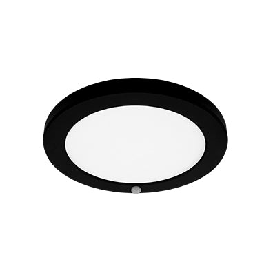 PANEL LED CON SENSOR BORDE NEGRO 18W 3CCT