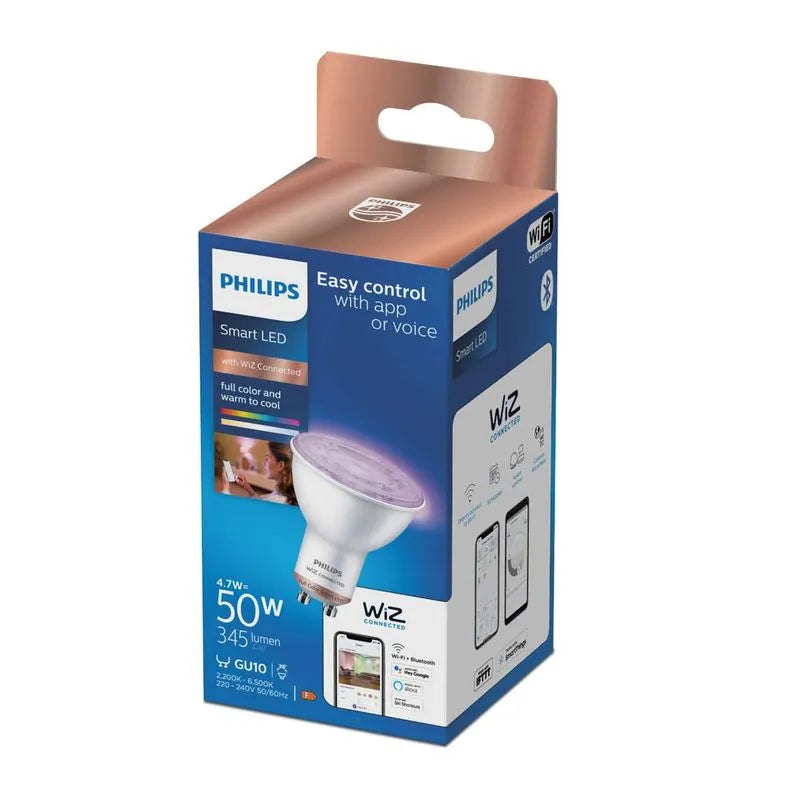 FOCO DICROICO LED SMART 4.7W PHILIPS