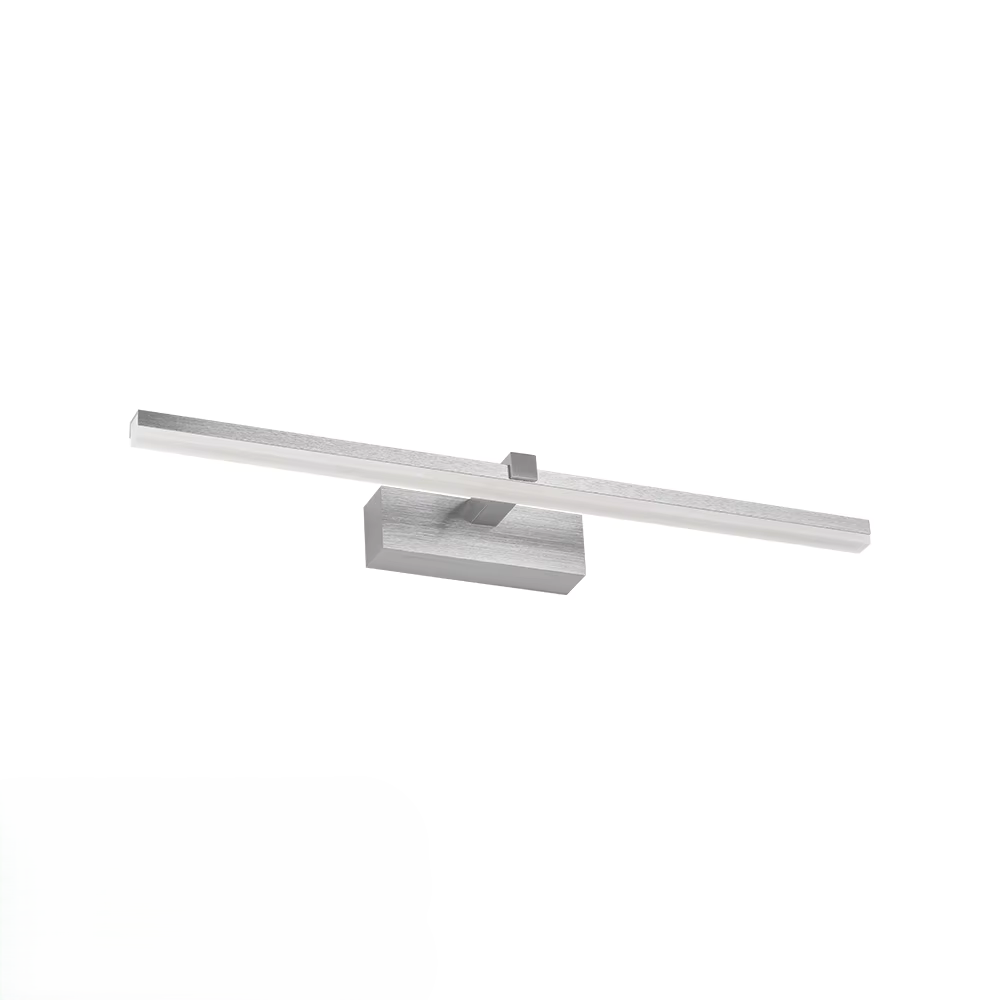 LAMPARA DE ESPEJO ANTON 15W PLATEADO