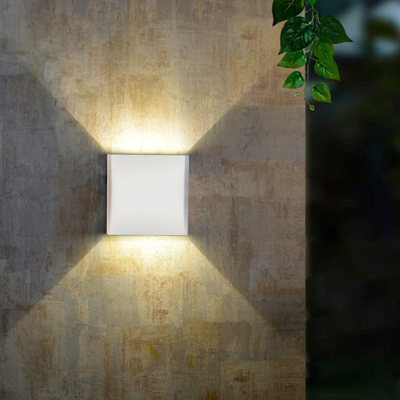 APLIQUE EXTERIOR LED 4W COLOR BLANCO