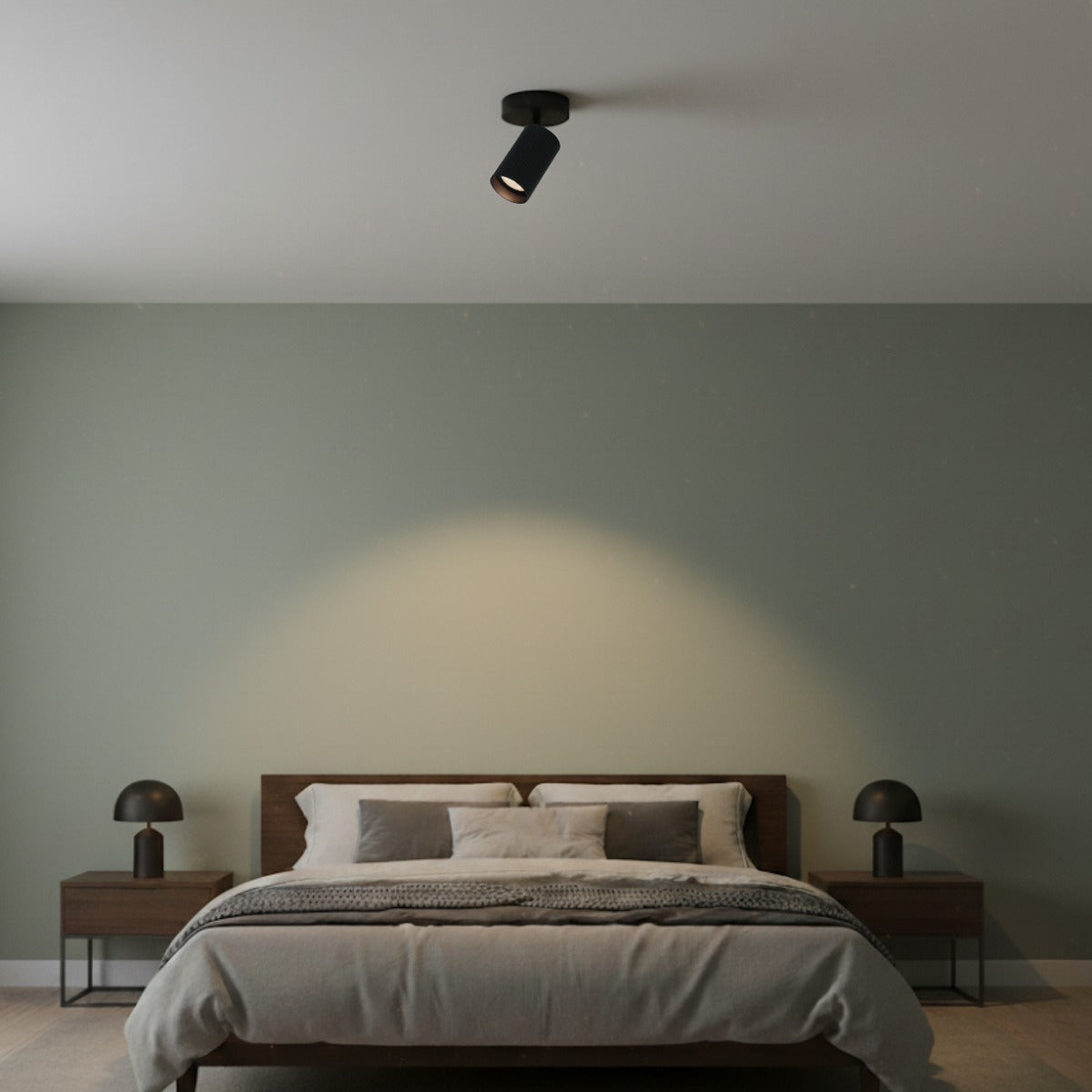 SPOT SIMPLE GU10 CARSON NEGRO