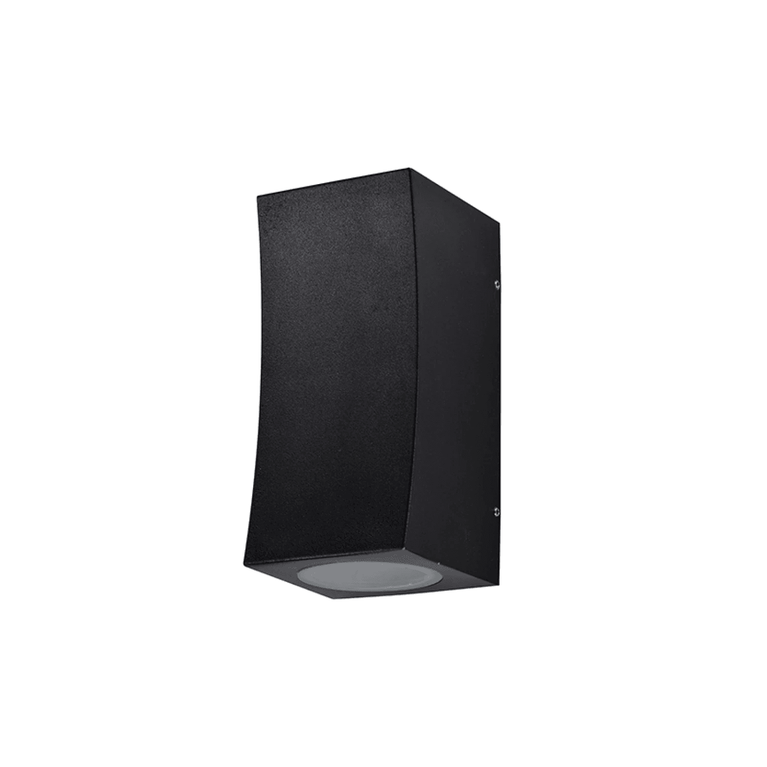 APLIQUE CURVO GU10 2 LUCES SMALL COLOR NEGRO CEMLIGHTING