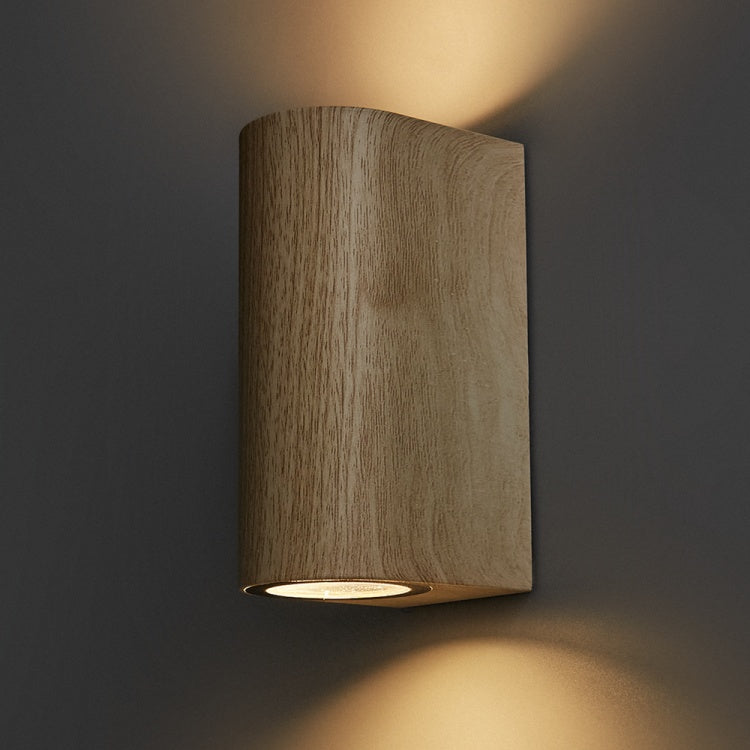 APLIQUE FERRER MADERA GU10 2 LUCES CEMLIGHTING