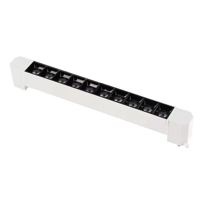 SPOT PARA RIEL 20W MODELO GRILLA BLANCO CEMLIGHTING
