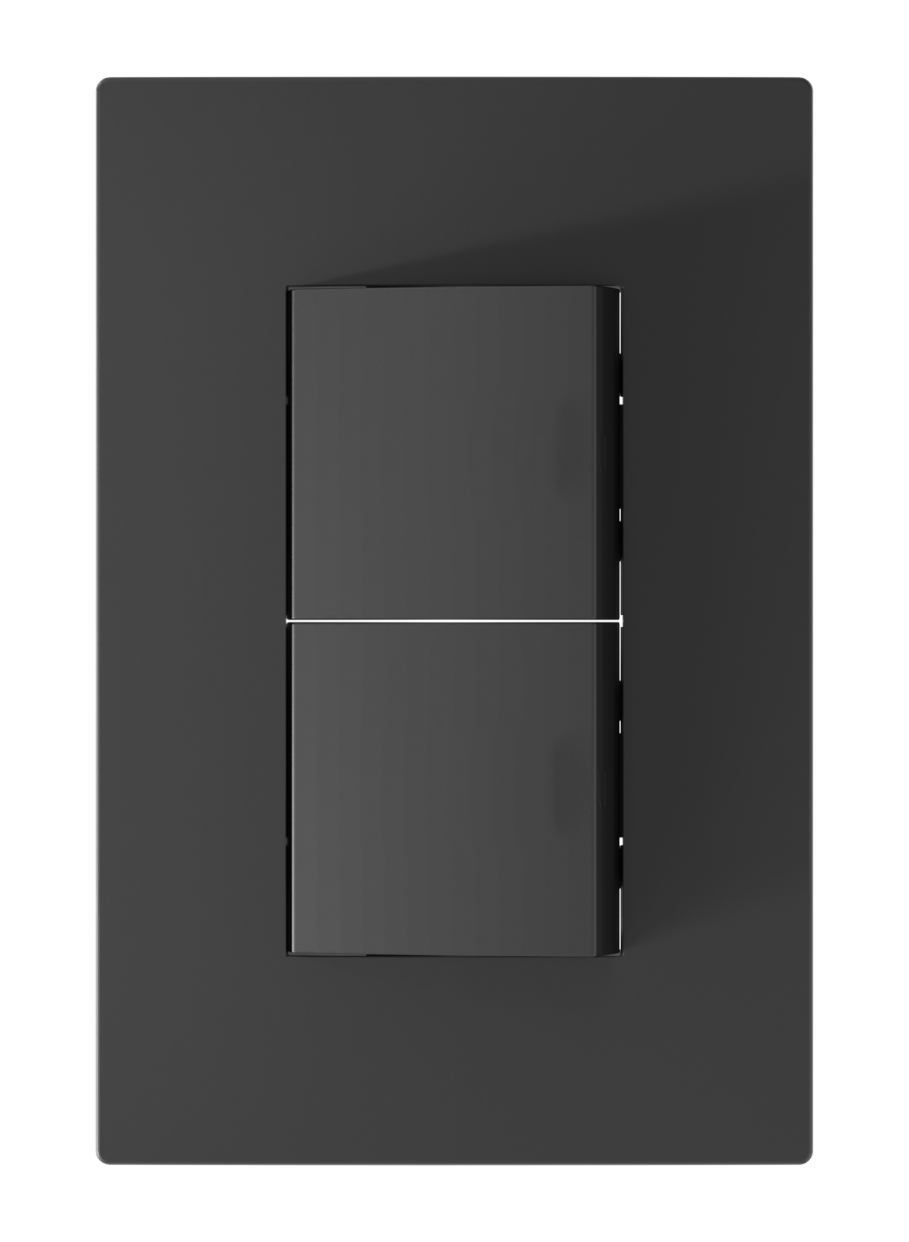 INTERRUPTOR DOBLE CONMUTACION NEGRO CLASICO ONIX