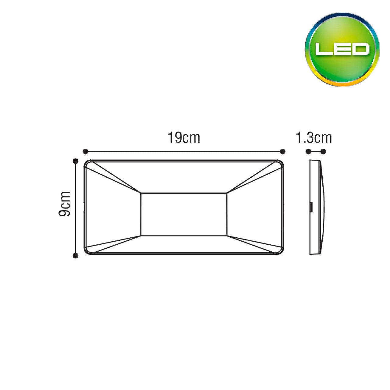 LUZ GUIA LED 3 CCT 4W