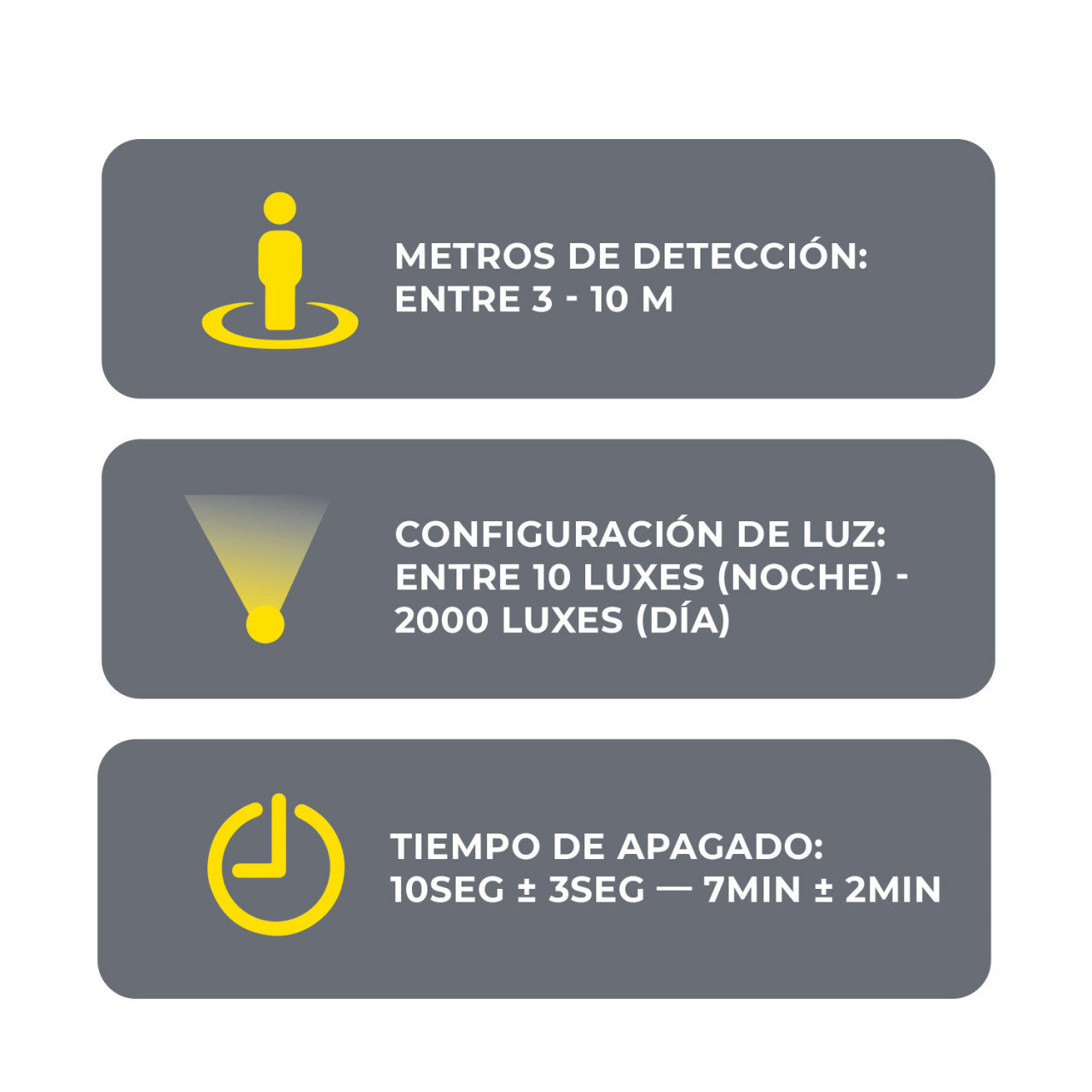 REFLECTOR LED CON SENSOR DE MOVIMIENTO 50W