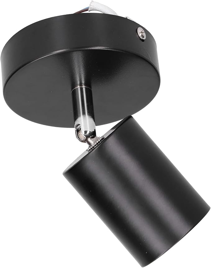 SPOT ADOSADO DIRIGIBLE GU10 COLOR NEGRO ADS