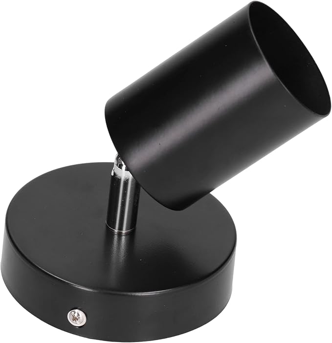 SPOT ADOSADO DIRIGIBLE GU10 COLOR NEGRO ADS