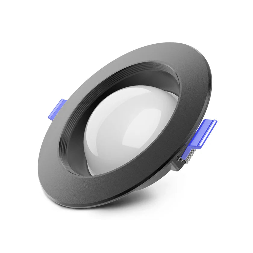 SPOT PARA EMPOTRAR 12W BASE NEGRA LUMIERE