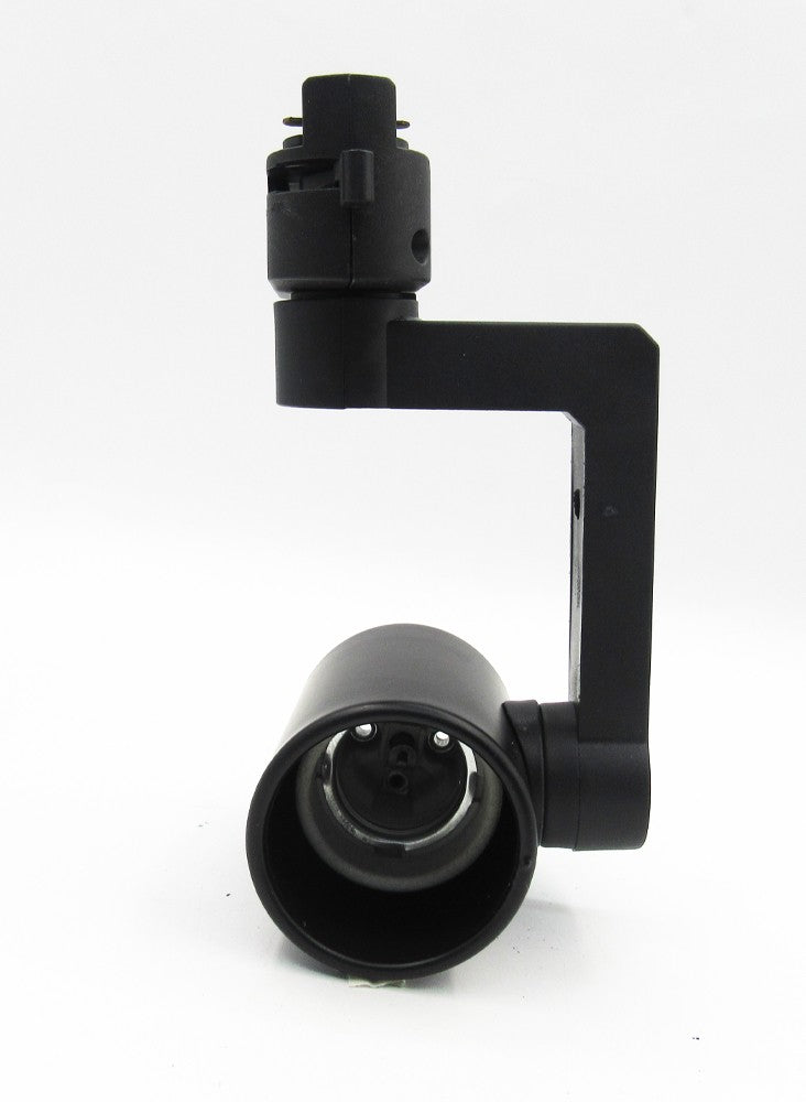 SPOT PARA RIEL LLANO E27 COLOR NEGRO CEMLIGHTING