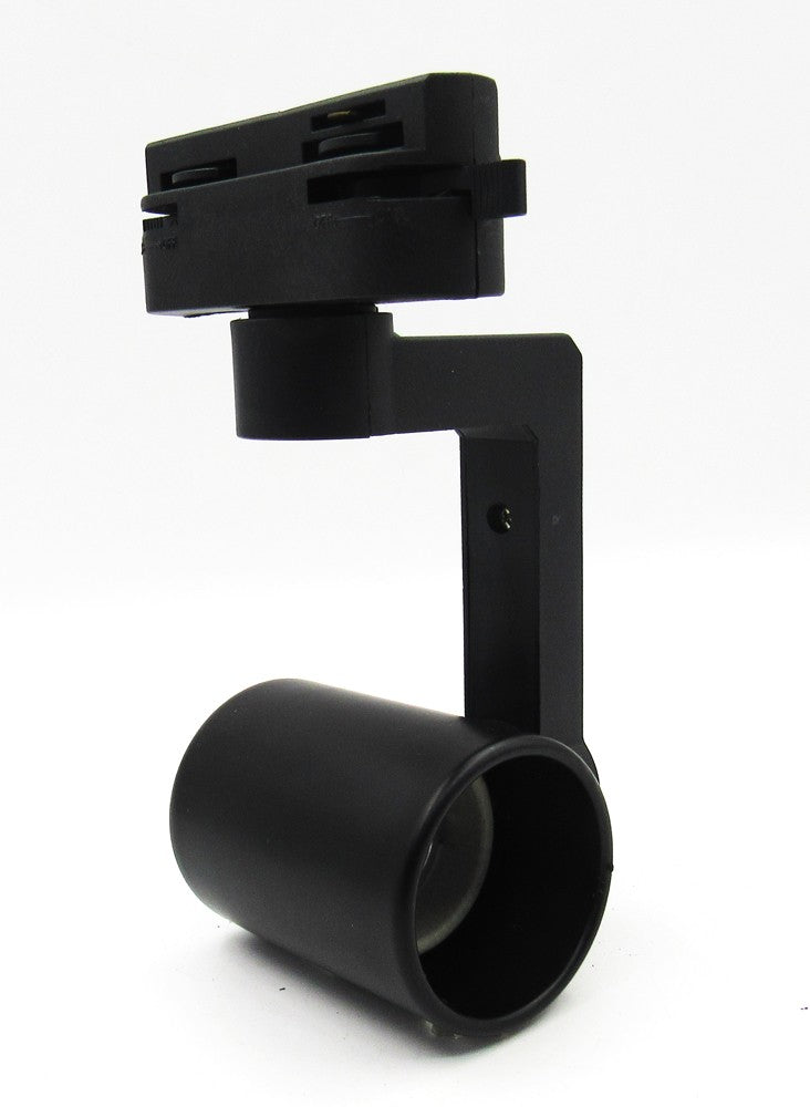 SPOT PARA RIEL LLANO E27 COLOR NEGRO CEMLIGHTING