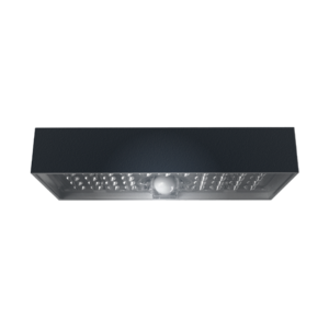 APLIQUE LED SOLAR 6W BASE NEGRO MACROLED