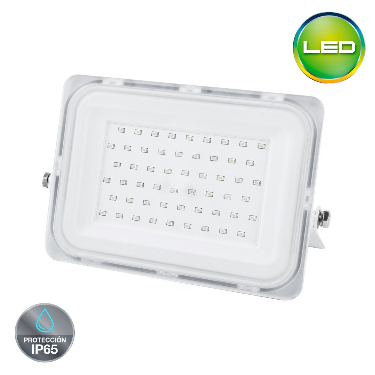 REFLECTOR LED 50W BASE BLANCA LUZ BLANCA LIGHTECH