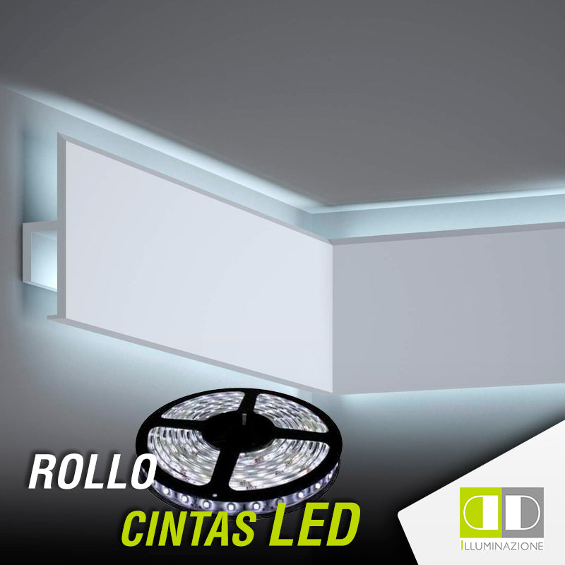 ROLLO DE CINTA LED LUZ CALIDA 72W DIXON